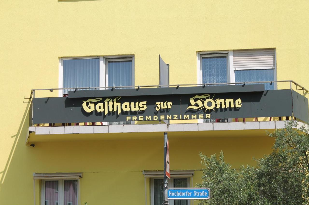 Gasthaus Zur Sonne Freiburg im Breisgau Exterior foto