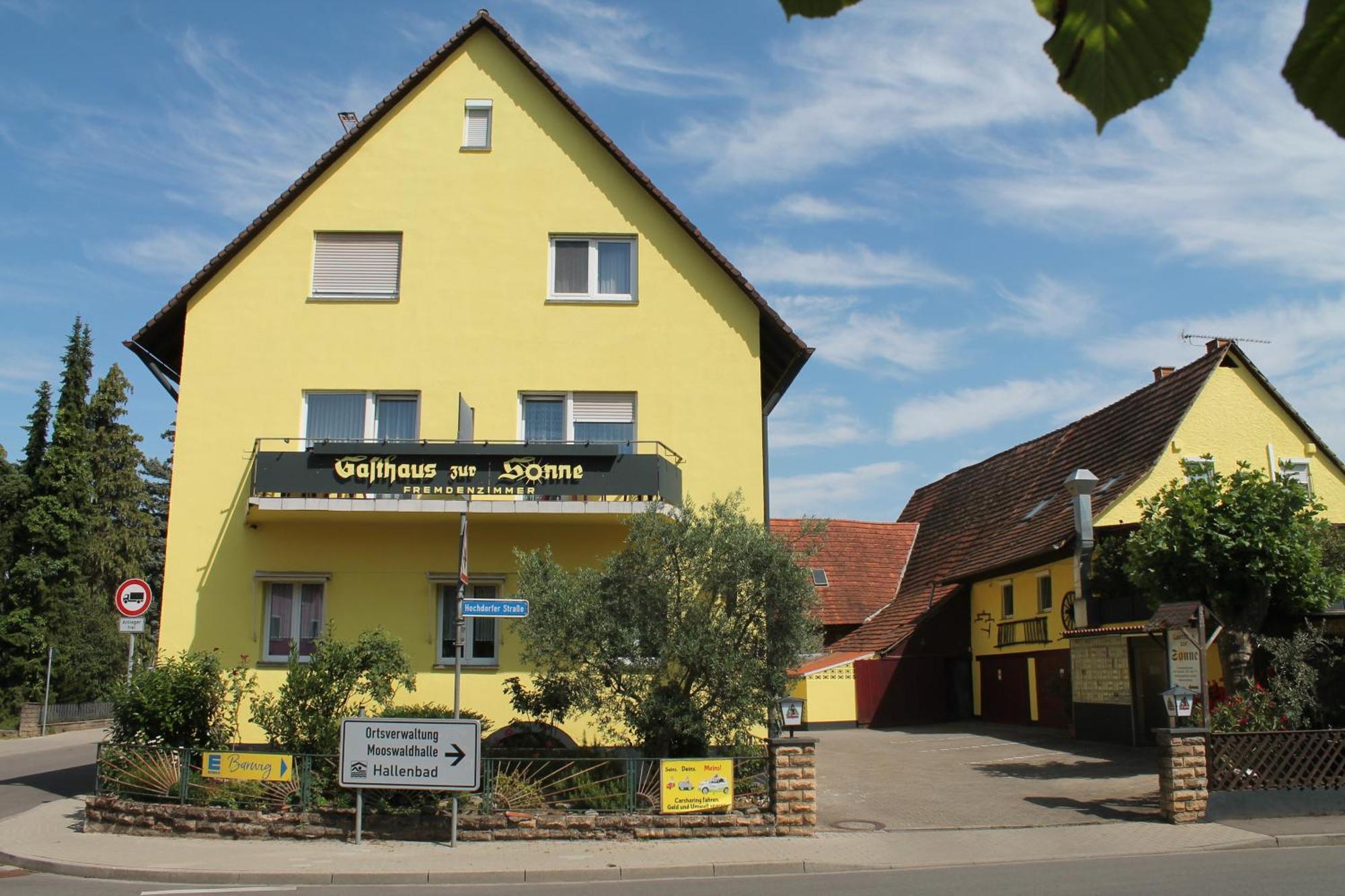 Gasthaus Zur Sonne Freiburg im Breisgau Exterior foto